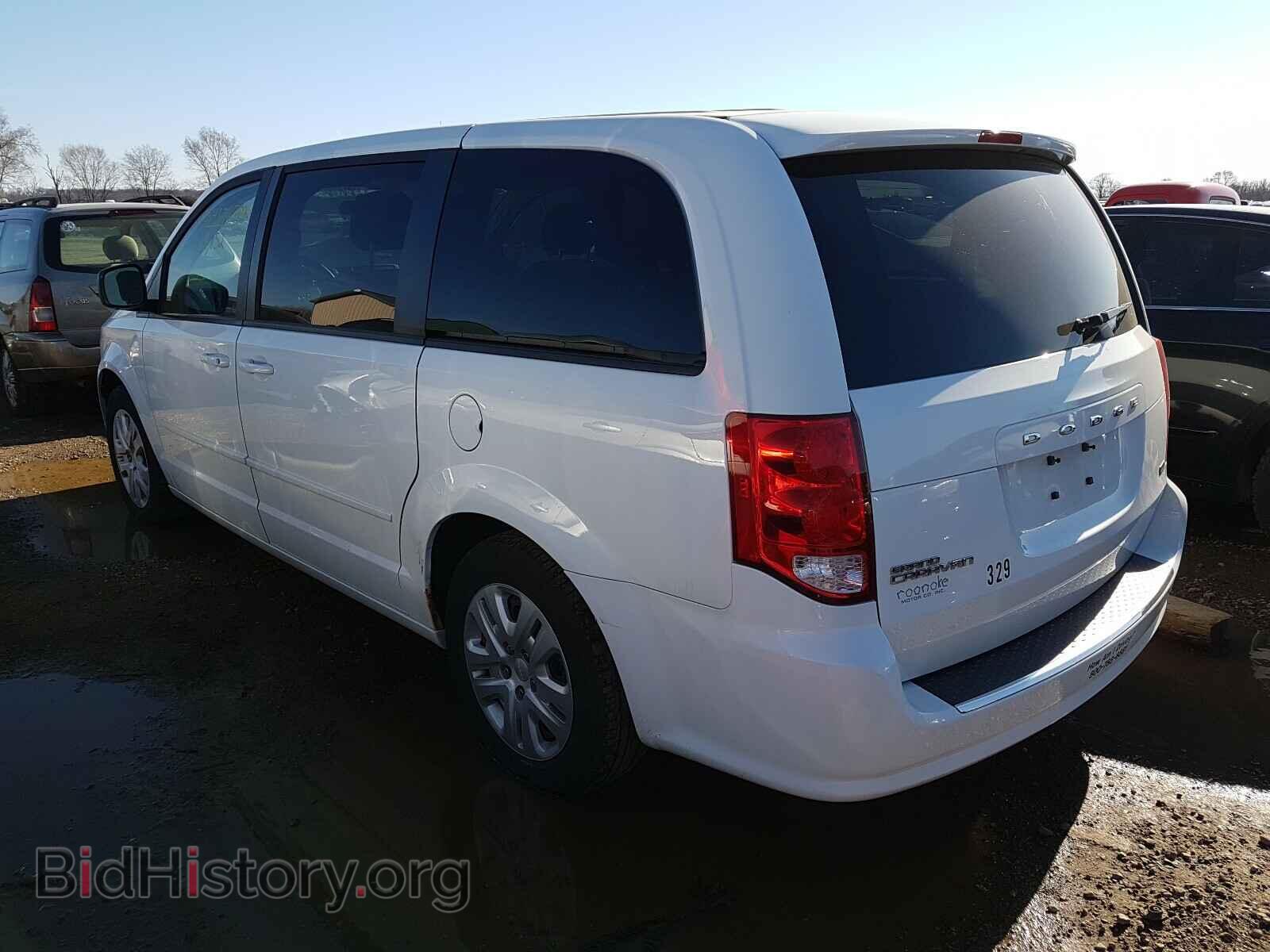 2014 DODGE CARAVAN - VIN: 2C4RDGBG0ER433216 - Фото 3