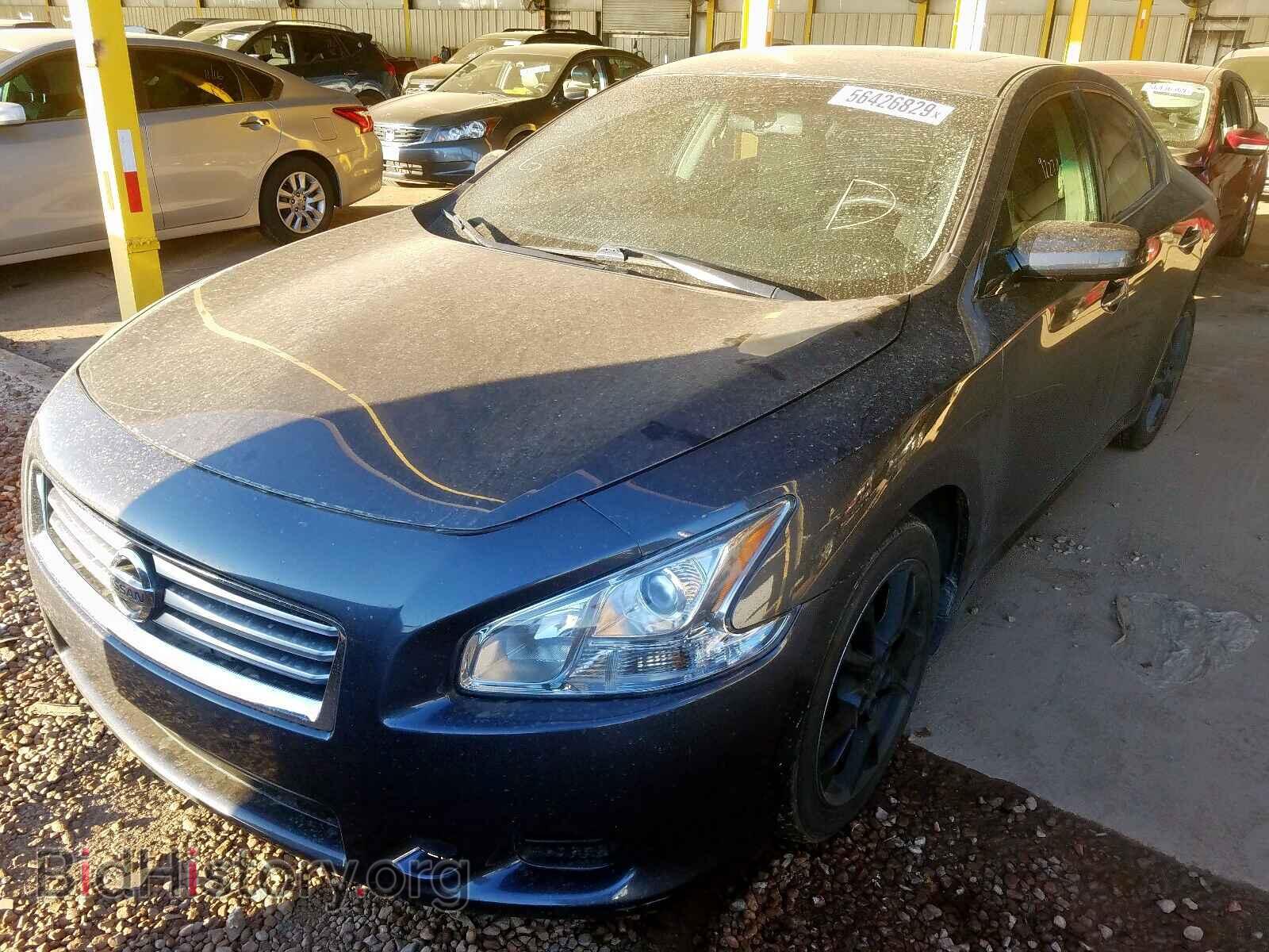 2012 NISSAN MAXIMA S - VIN: 1N4AA5AP5CC867848 - Фото 2