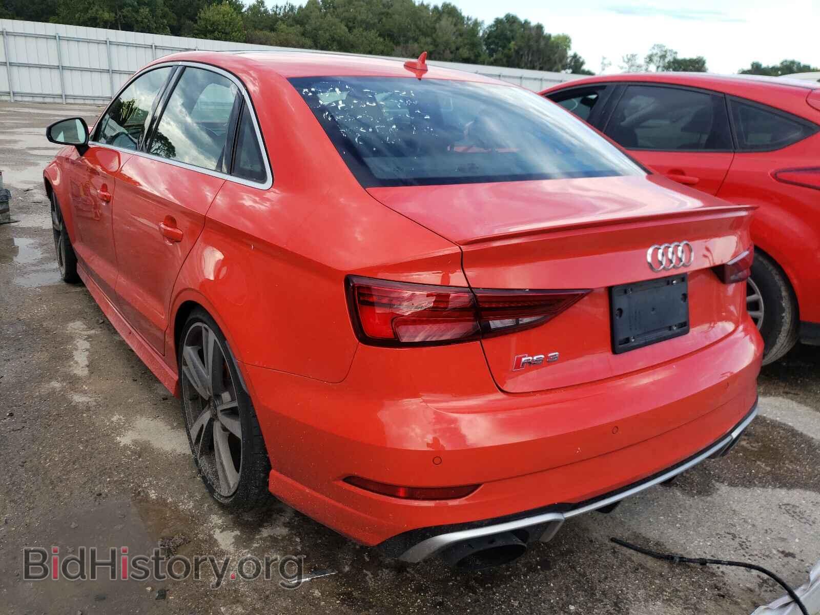 2017 AUDI RS3 - VIN: WUABWGFF4H1900355 - Фото 3