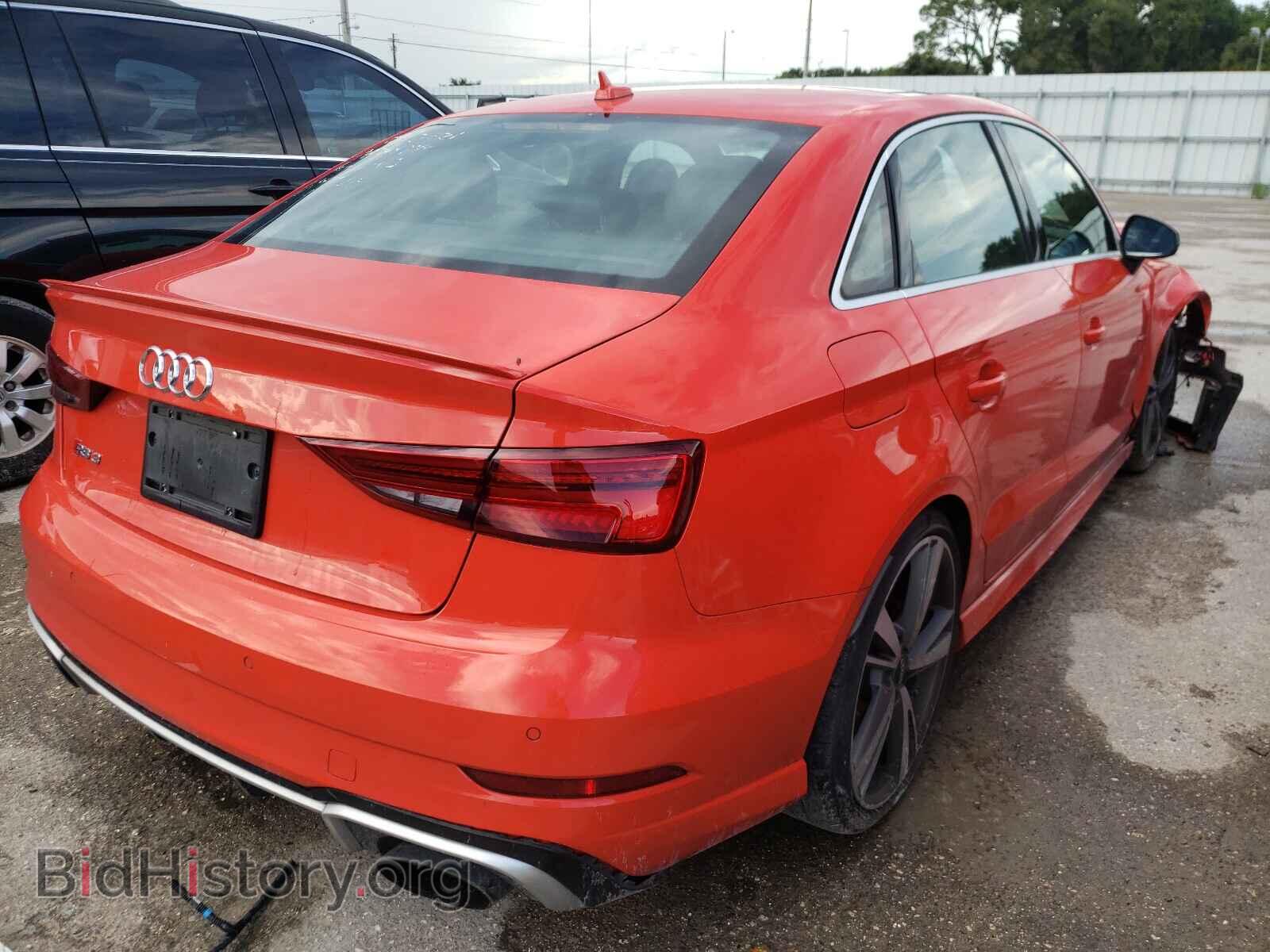 2017 AUDI RS3 - VIN: WUABWGFF4H1900355 - Фото 4