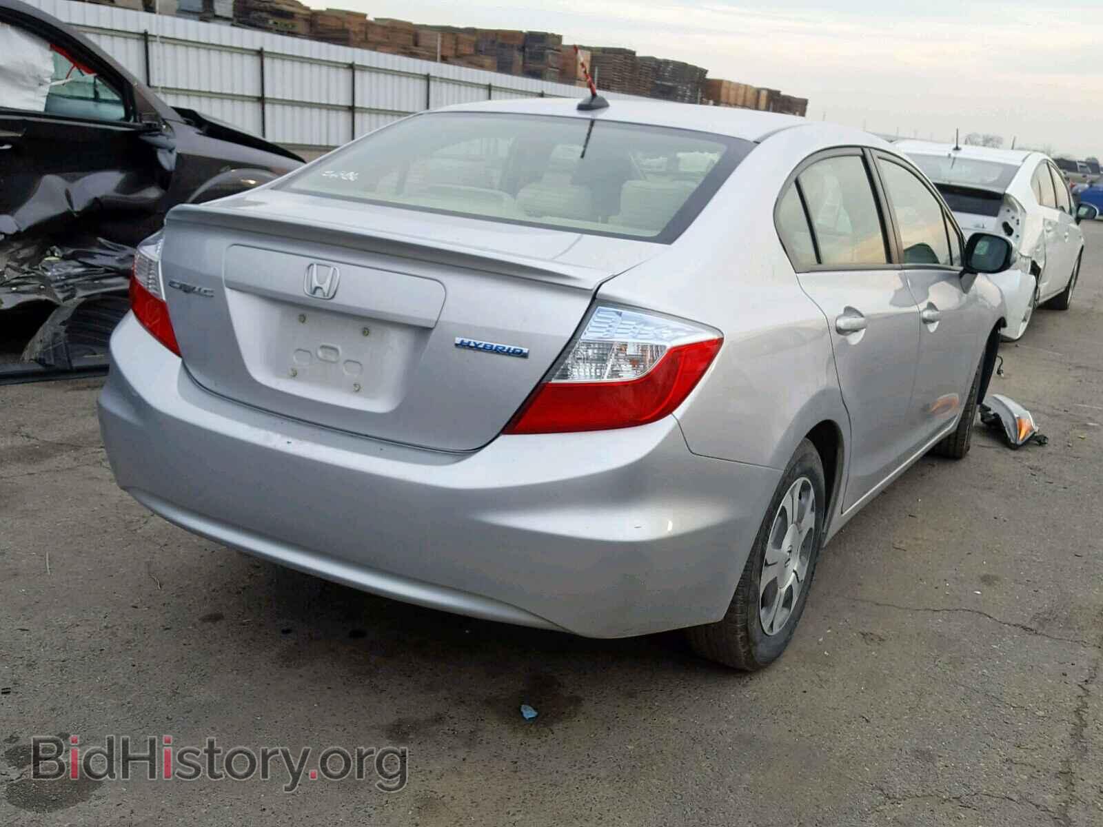 2012 HONDA CIVIC - VIN: JHMFB4F25CS010549 - Photo 4