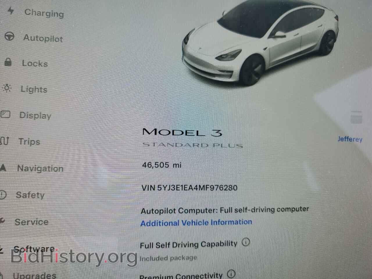 2021 TESLA MODEL 3 - VIN: 5YJ3E1EA4MF976280 - Photo 9