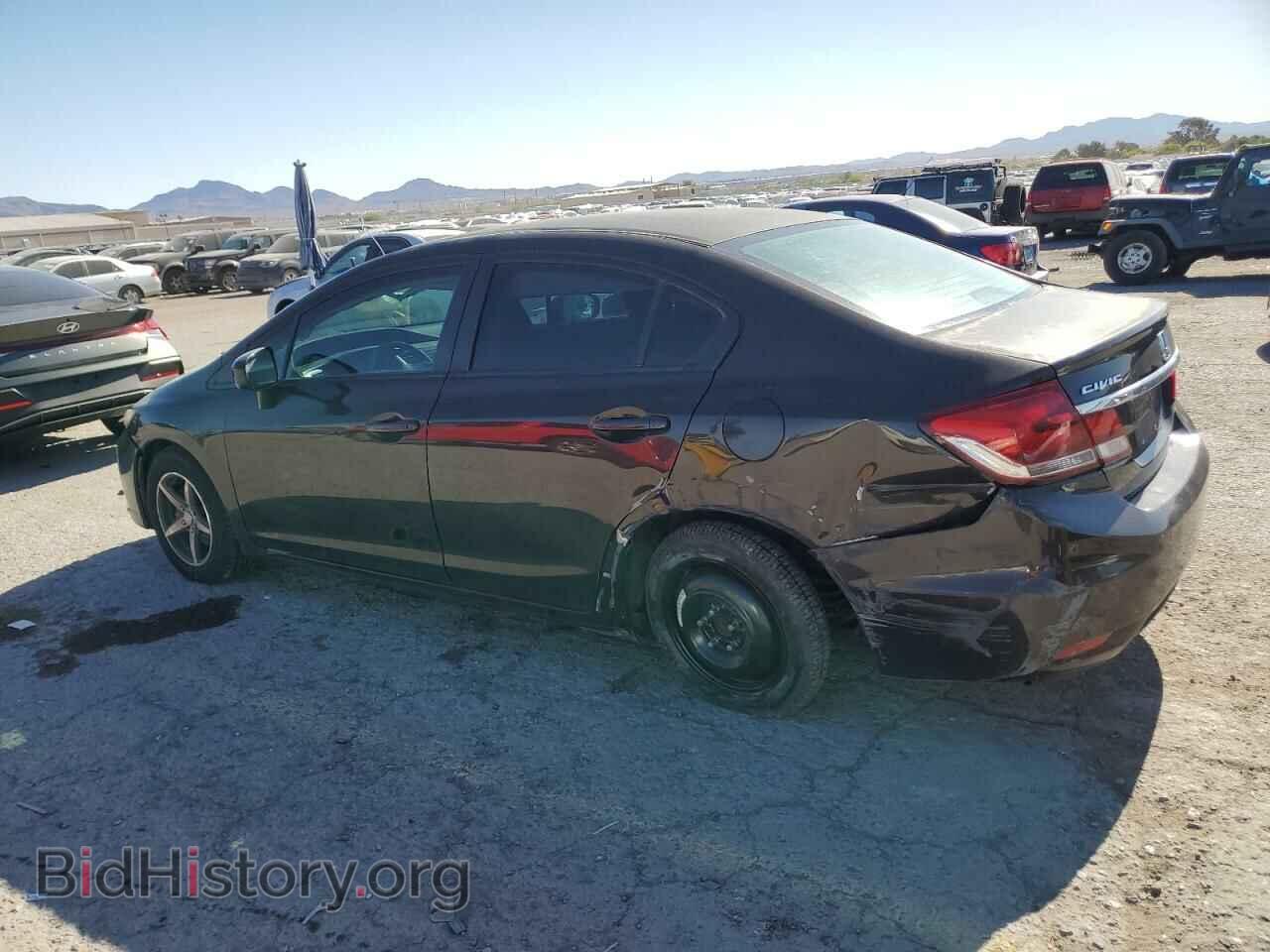 2014 HONDA CIVIC - VIN: 2HGFB2F58EH524729 - Фото 2