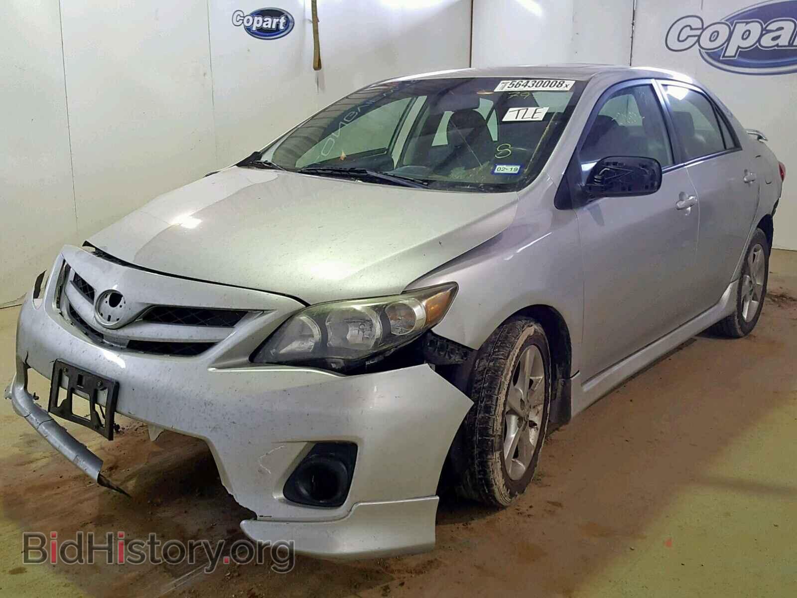 2012 TOYOTA COROLLA BA - VIN: 2T1BU4EE5CC777972 - Фото 2