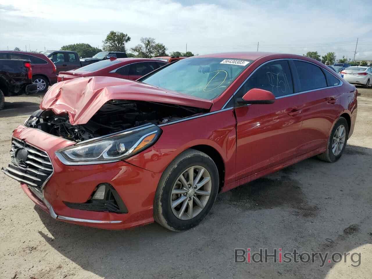 Photo 5NPE24AFXJH699121 - HYUNDAI SONATA 2018