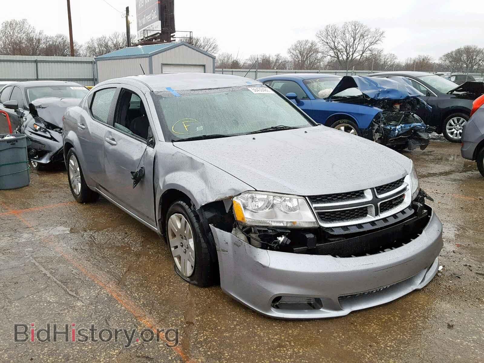 Photo 1C3CDZAB0EN126492 - DODGE AVENGER 2014