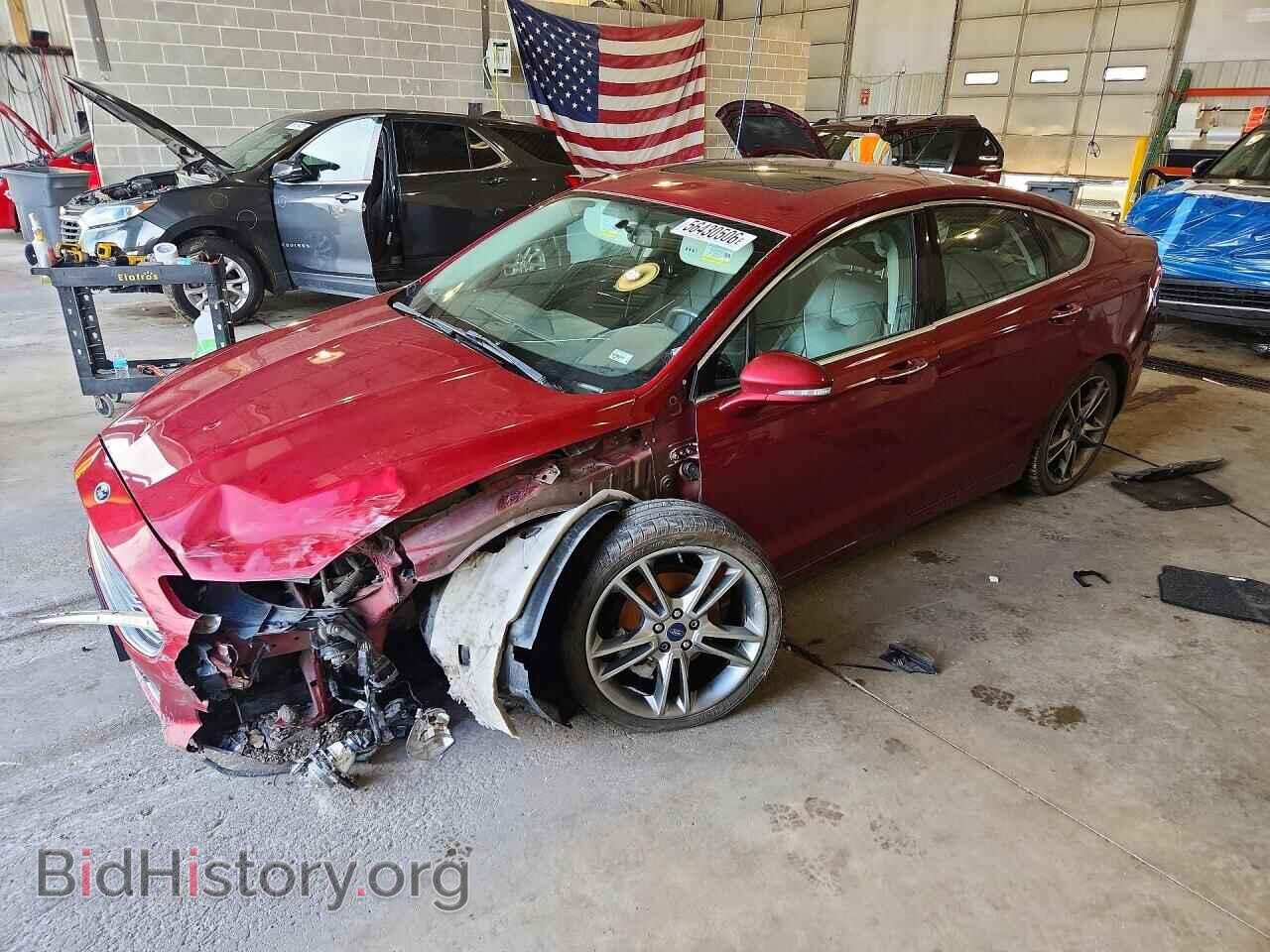 Фотография 3FA6P0K90ER352977 - FORD FUSION 2014