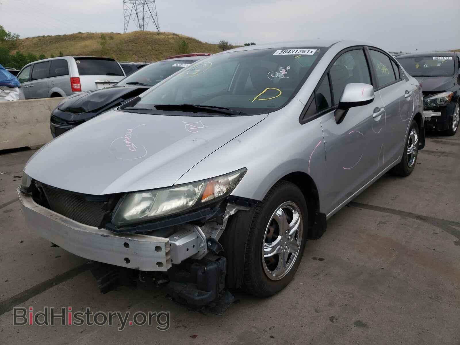 2013 HONDA CIVIC - VIN: 19XFB2F50DE065141 - Фото 2