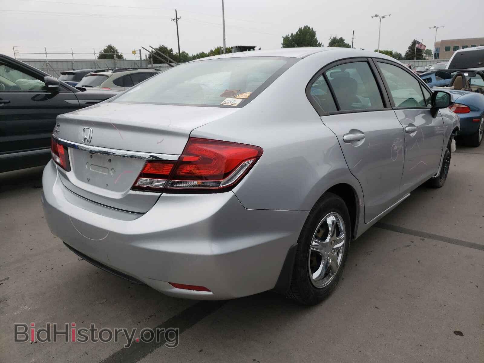 2013 HONDA CIVIC - VIN: 19XFB2F50DE065141 - Фото 4