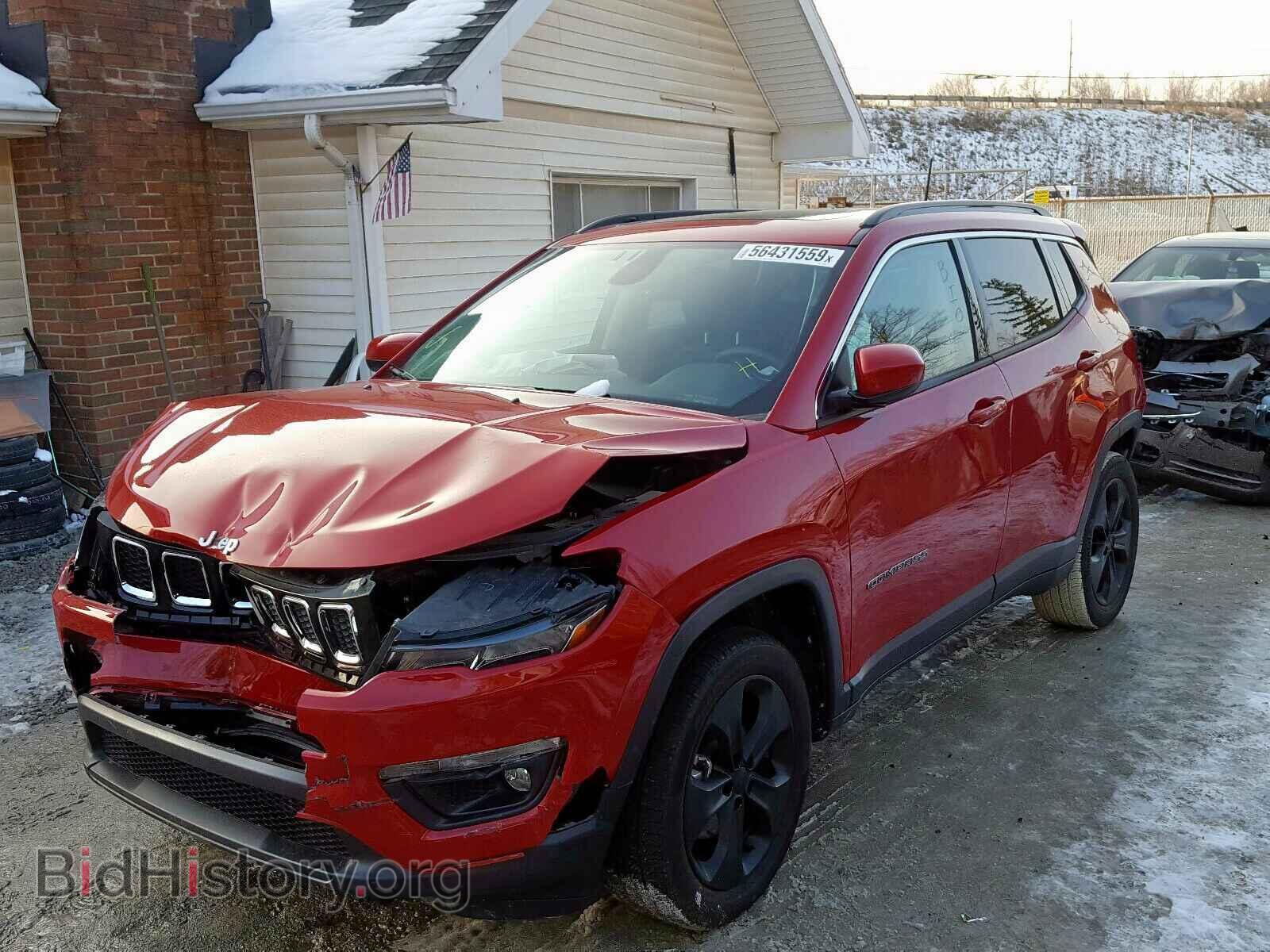 2018 JEEP COMPASS LA - VIN: 3C4NJDBB5JT280527 - Фото 2