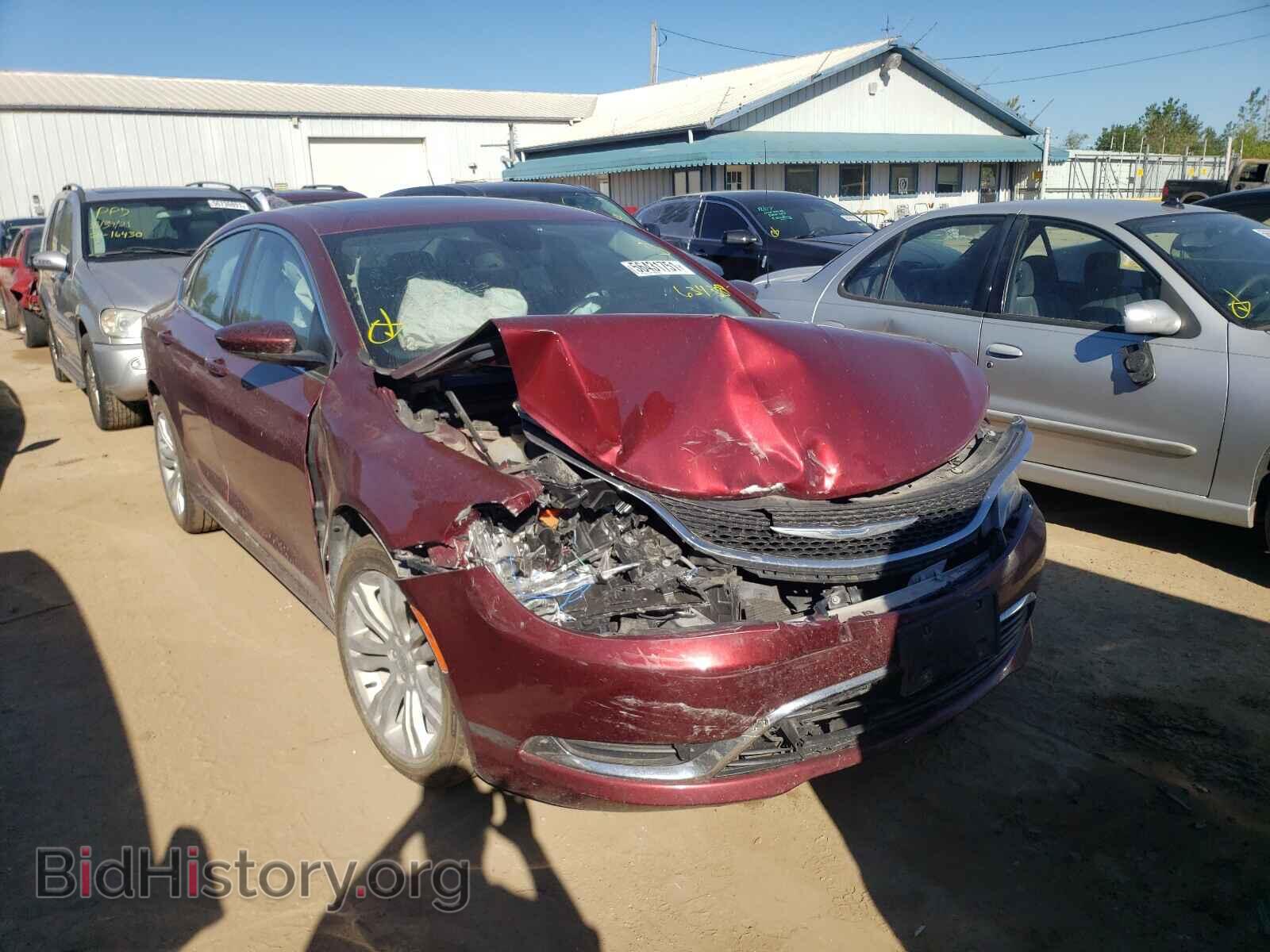 Фотография 1C3CCCAB3FN634389 - CHRYSLER 200 2015