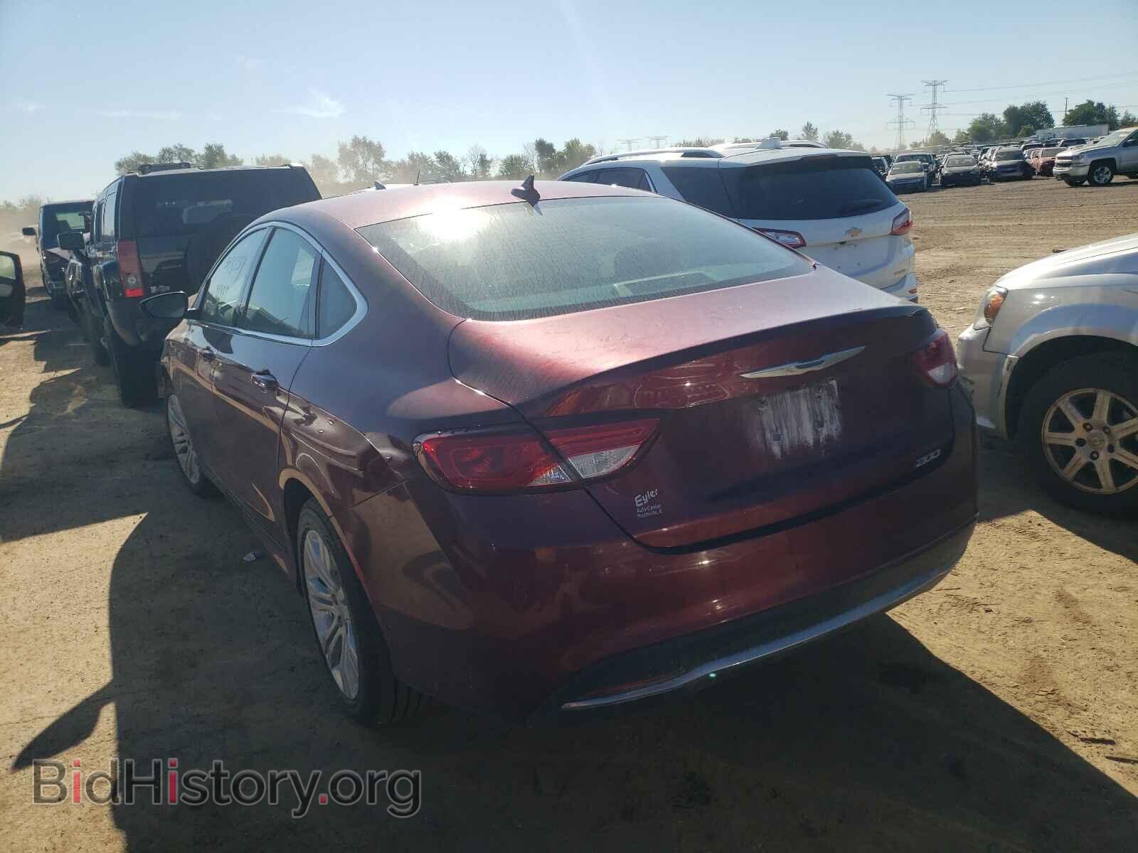 2015 CHRYSLER 200 - VIN: 1C3CCCAB3FN634389 - Фото 3