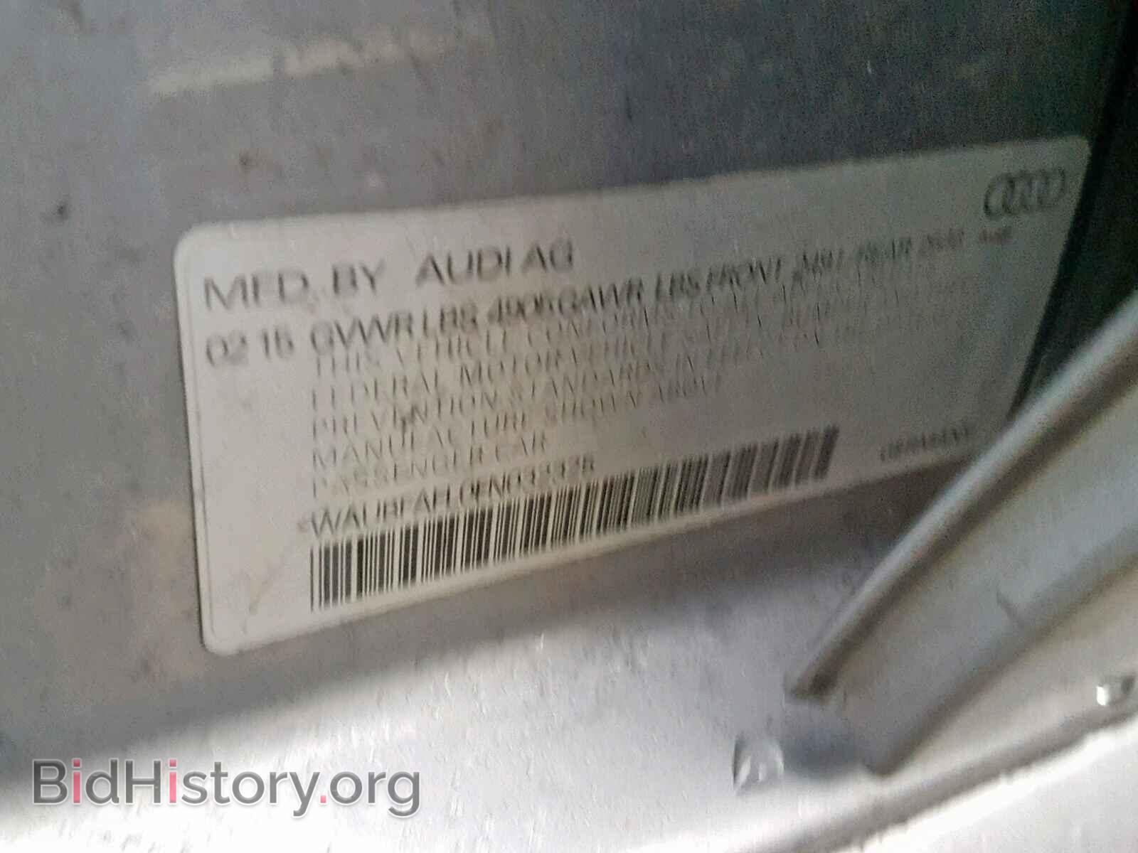 2015 AUDI A4 - VIN: WAUBFAFL0FN032325 - Фото 10