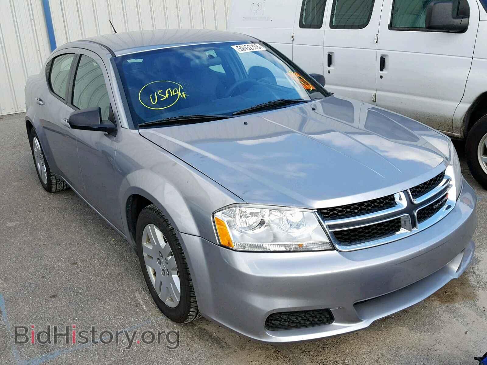 Фотография 1C3CDZAB2DN621338 - DODGE AVENGER 2013