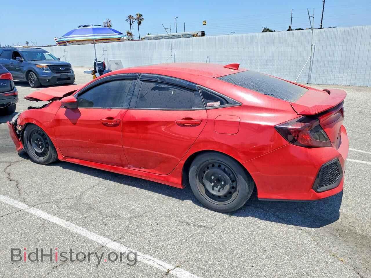 2018 HONDA CIVIC - VIN: 2HGFC1E51JH708008 - Фото 2