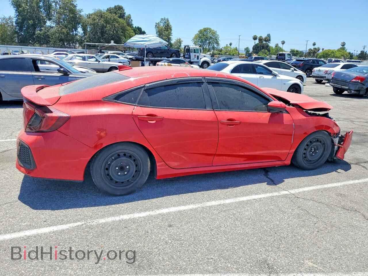 2018 HONDA CIVIC - VIN: 2HGFC1E51JH708008 - Фото 3