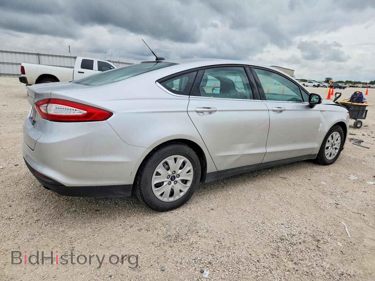 2014 FORD FUSION - VIN: 1FA6P0G73E5372893 - Фото 3