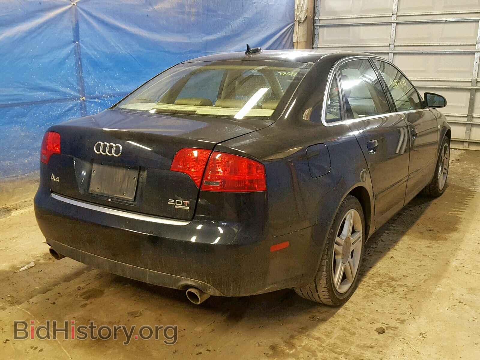 2006 AUDI A4 - VIN: WAUDF78E96A037802 - Photo 4