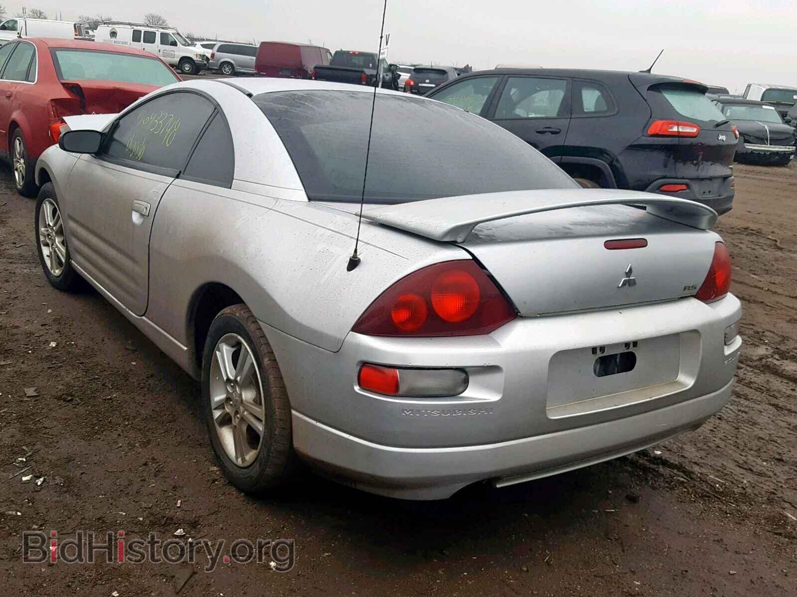 2002 MITSUBISHI ECLIPSE - VIN: 4A3AC34G72E052412 - Фото 3