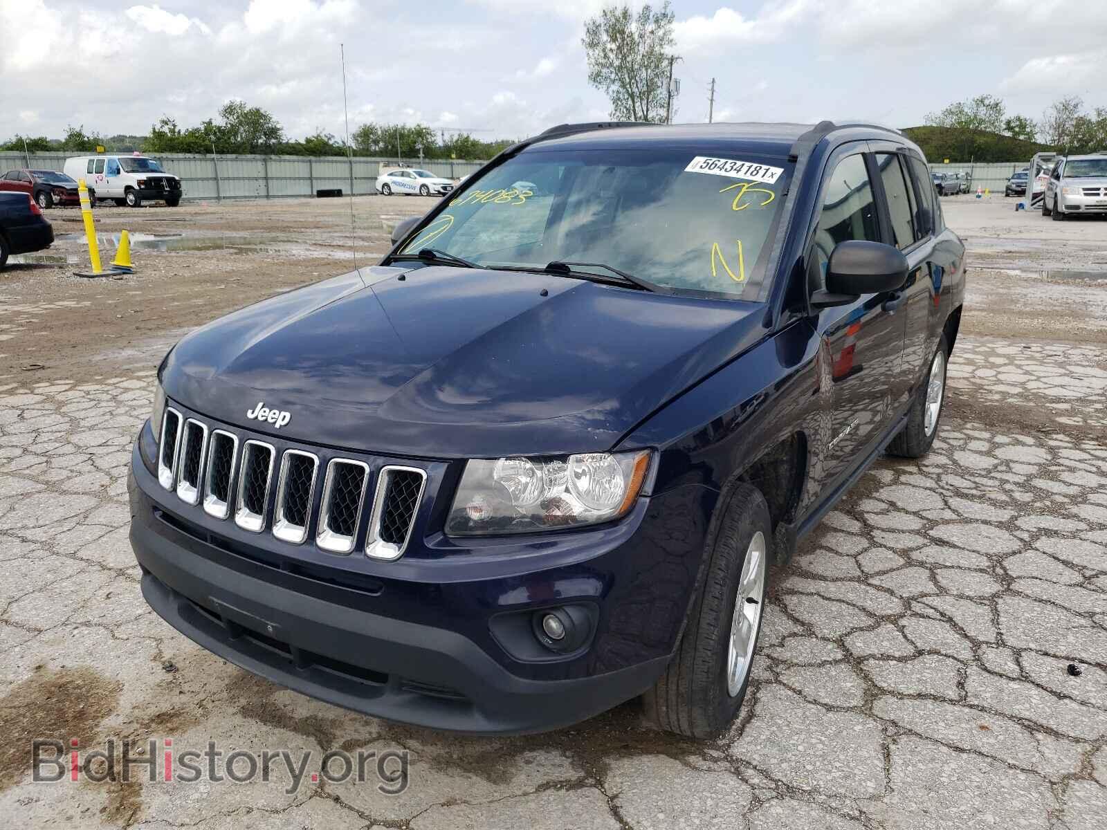 2014 JEEP COMPASS - VIN: 1C4NJCBA8ED674083 - Фото 2