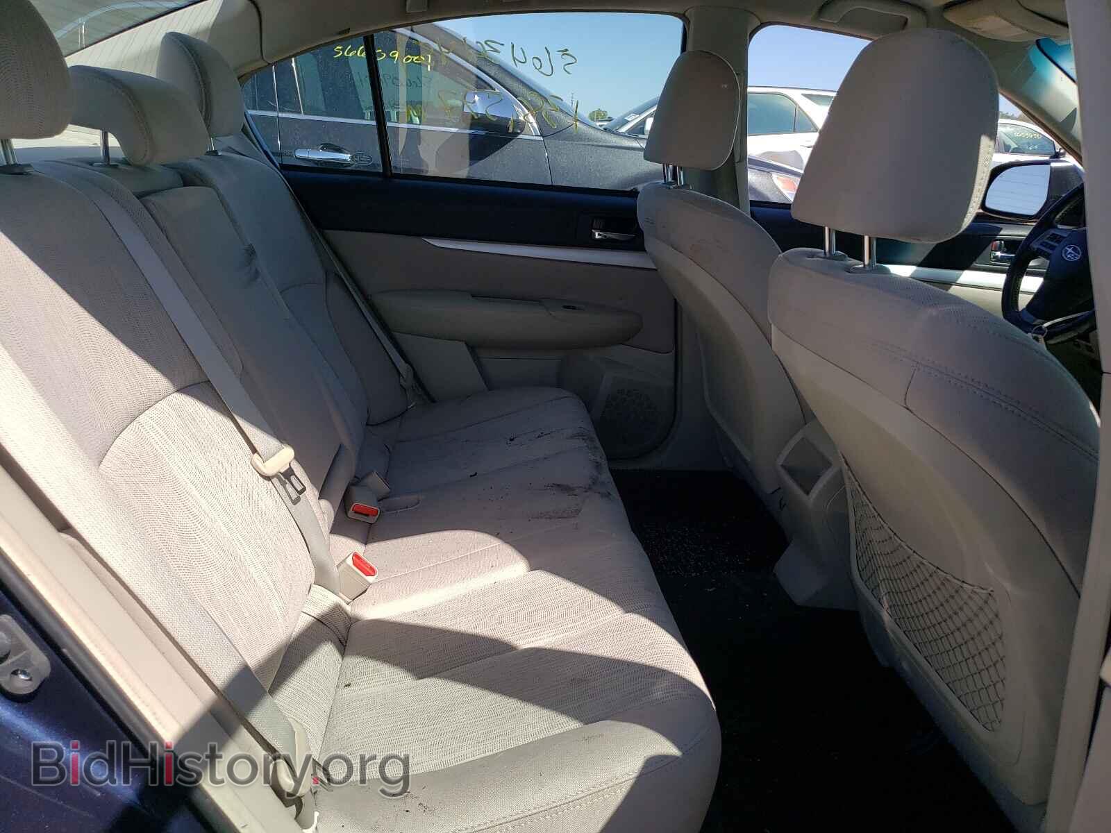2013 SUBARU LEGACY - VIN: 4S3BMBC61D3033456 - Фото 6