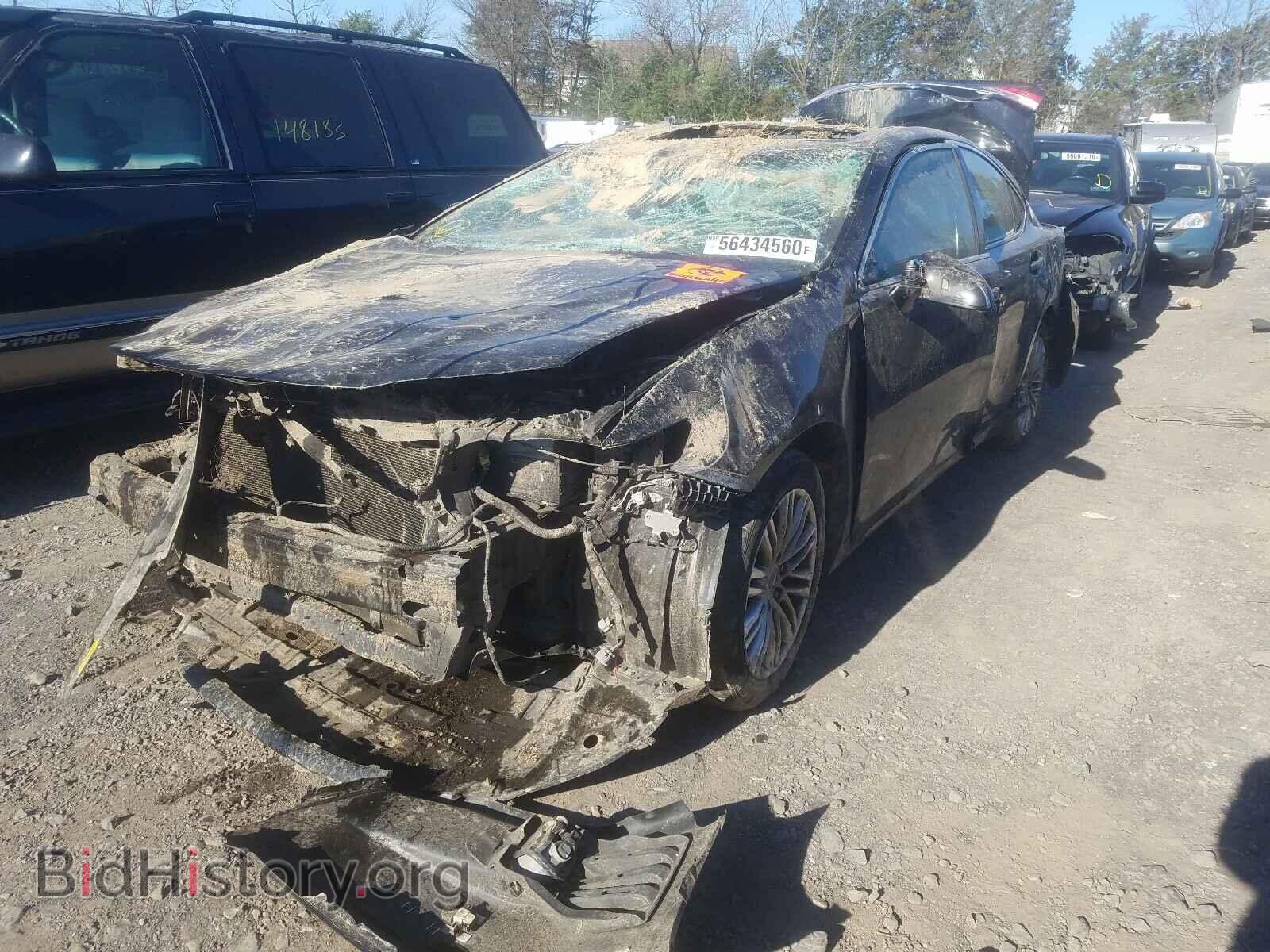 2013 LEXUS ES350 - VIN: JTHBK1GG5D2069593 - Фото 2