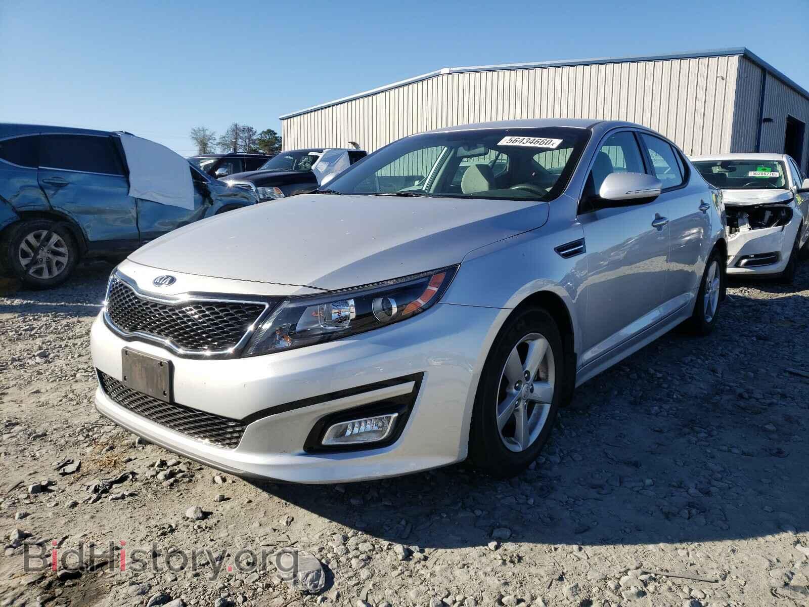 2015 KIA OPTIMA - VIN: 5XXGM4A72FG398227 - Фото 2