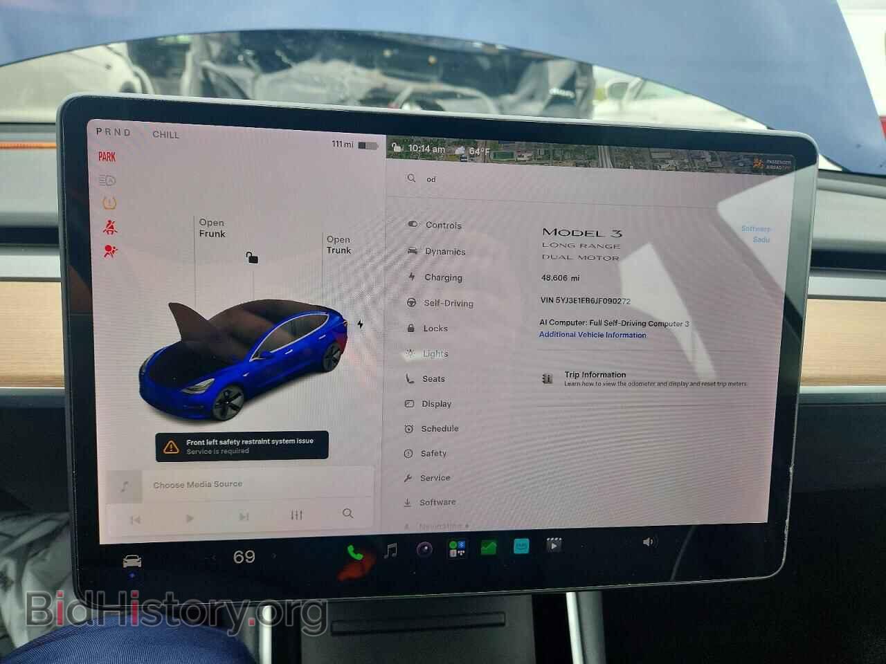 2018 TESLA MODEL 3 - VIN: 5YJ3E1EB6JF090272 - Фото 9
