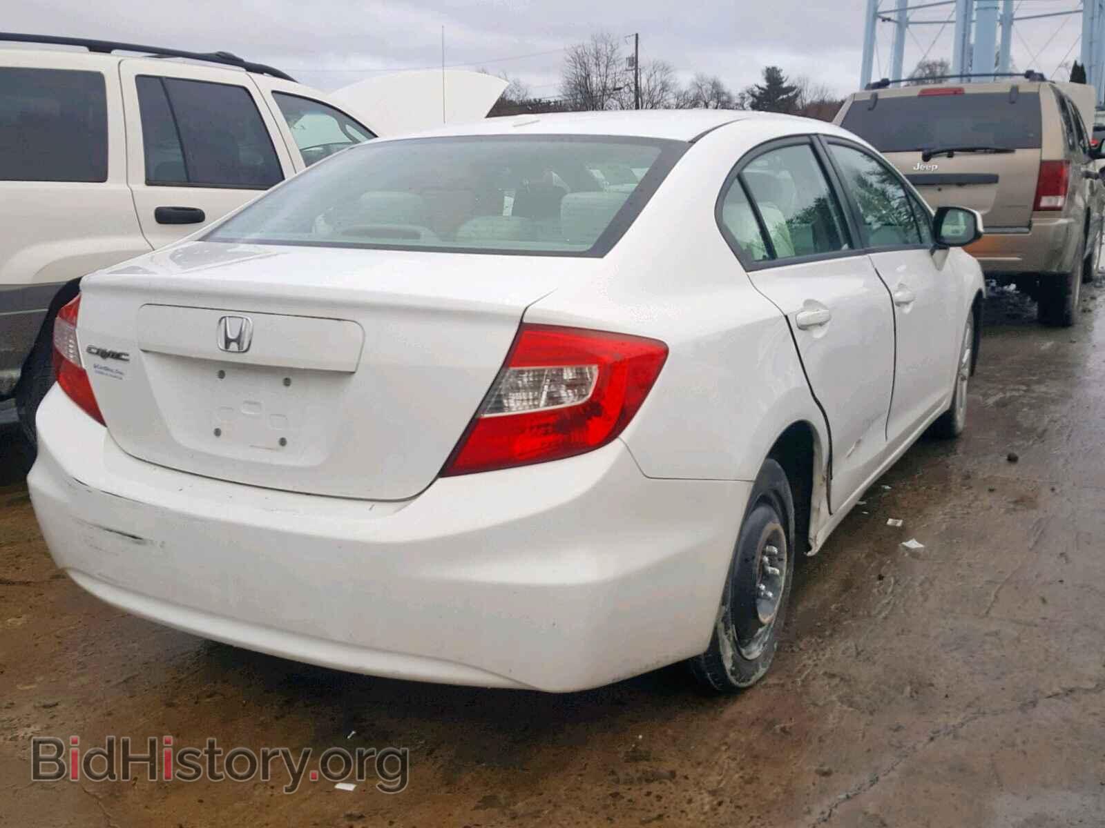 2012 HONDA CIVIC - VIN: 2HGFB2F83CH308813 - Фото 4