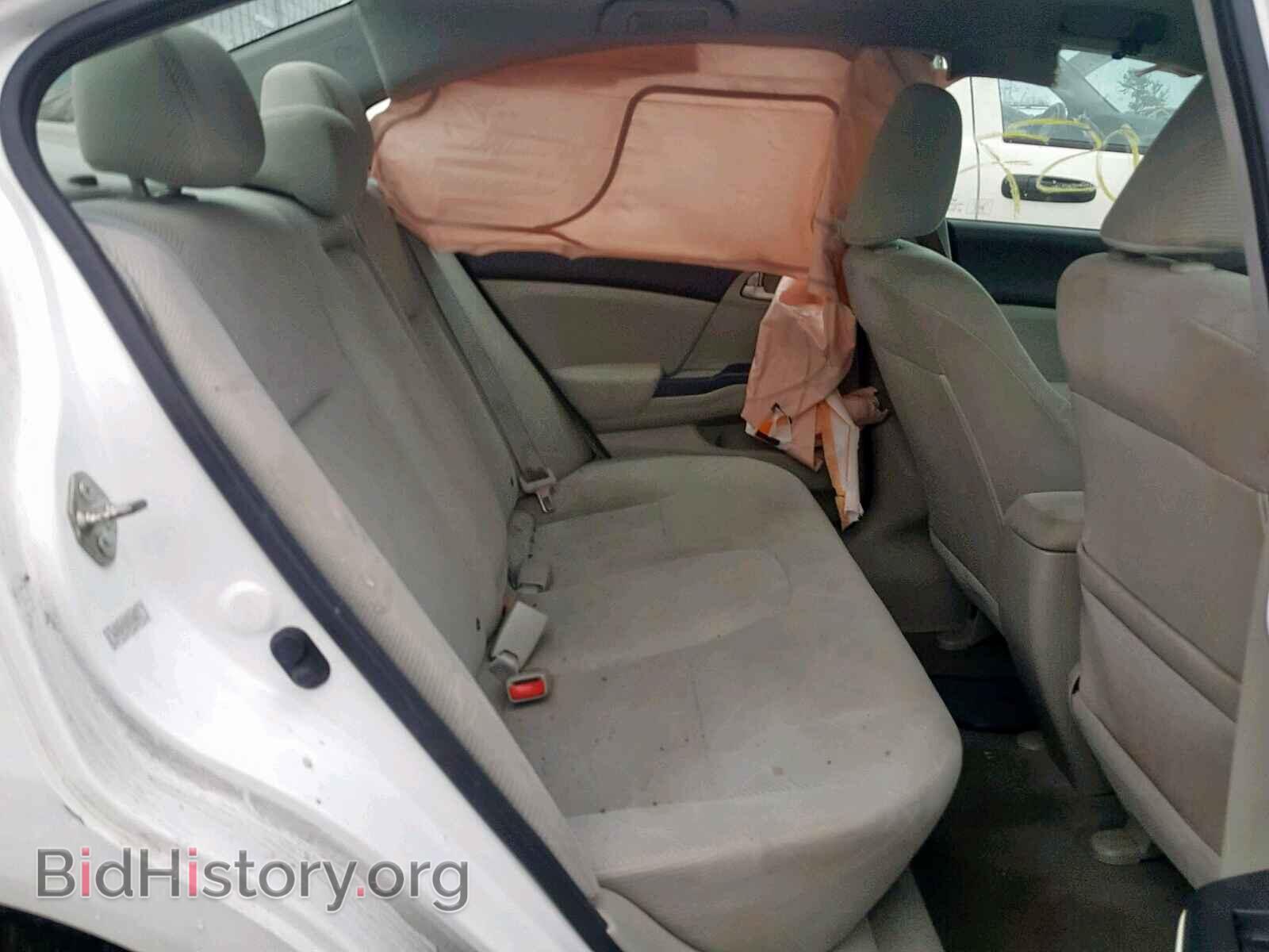 2012 HONDA CIVIC - VIN: 2HGFB2F83CH308813 - Фото 6
