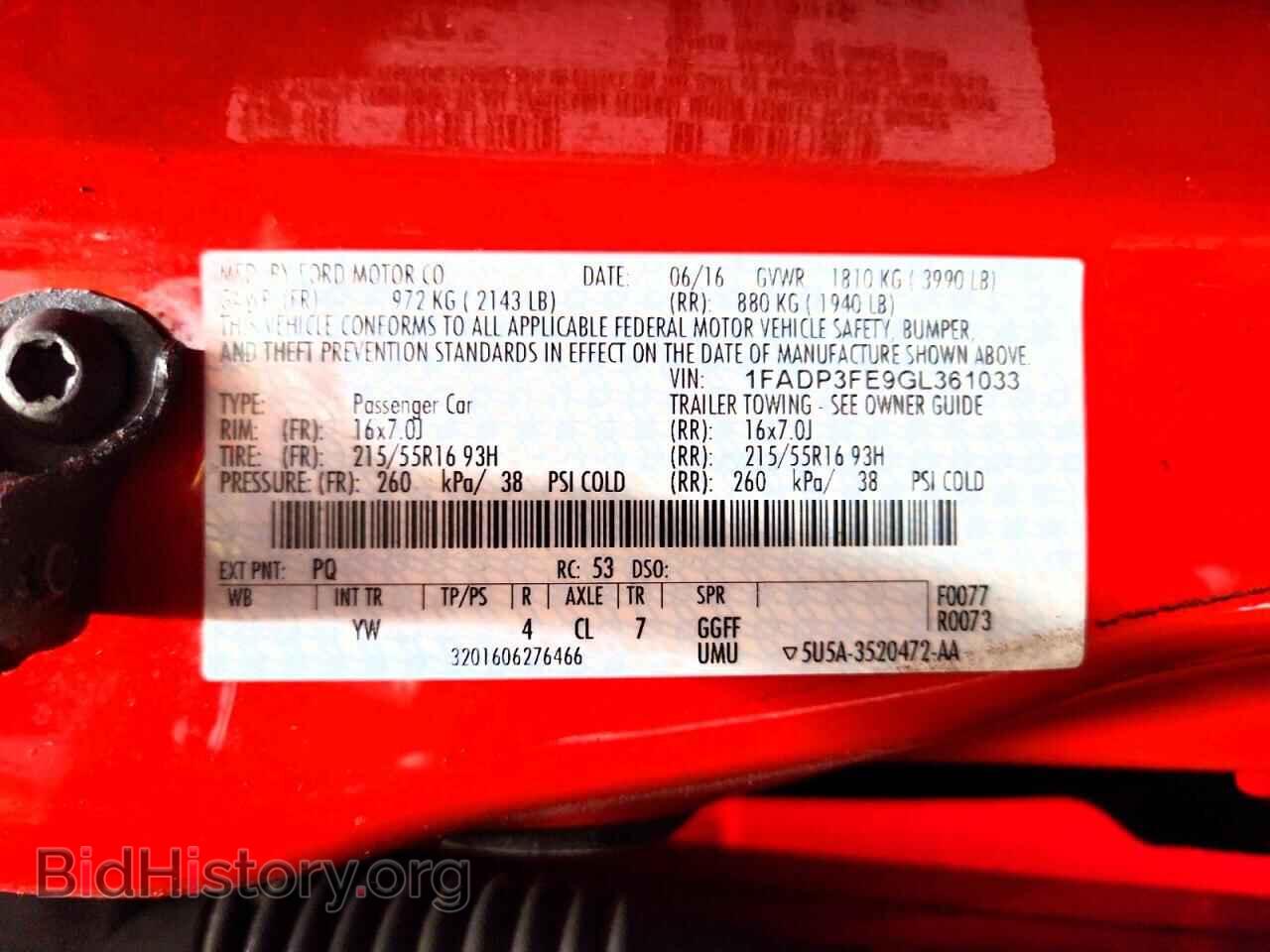2016 FORD FOCUS - VIN: 1FADP3FE9GL361033 - Photo 13