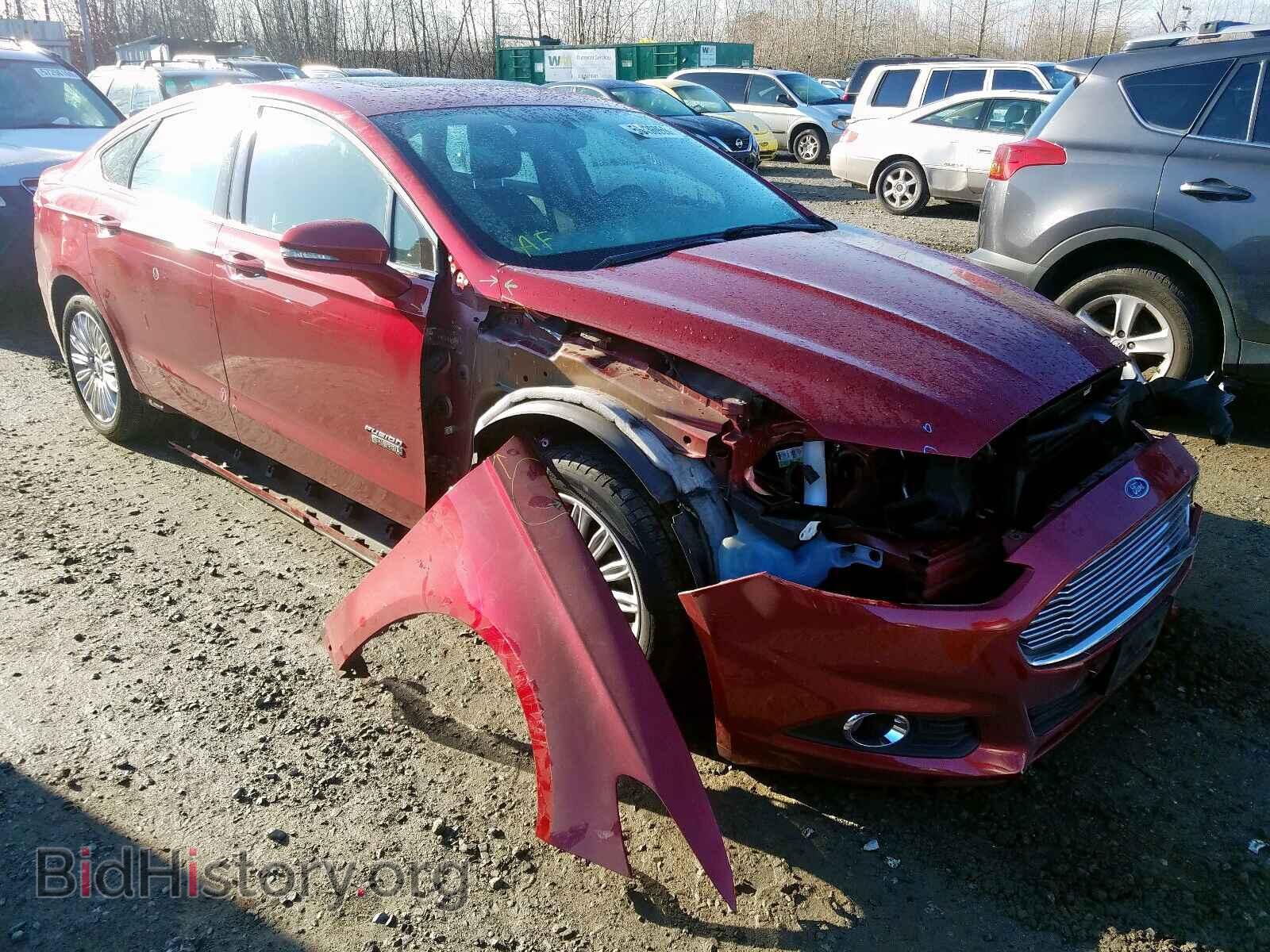 Фотография 3FA6P0PU2ER151322 - FORD FUSION SE 2014