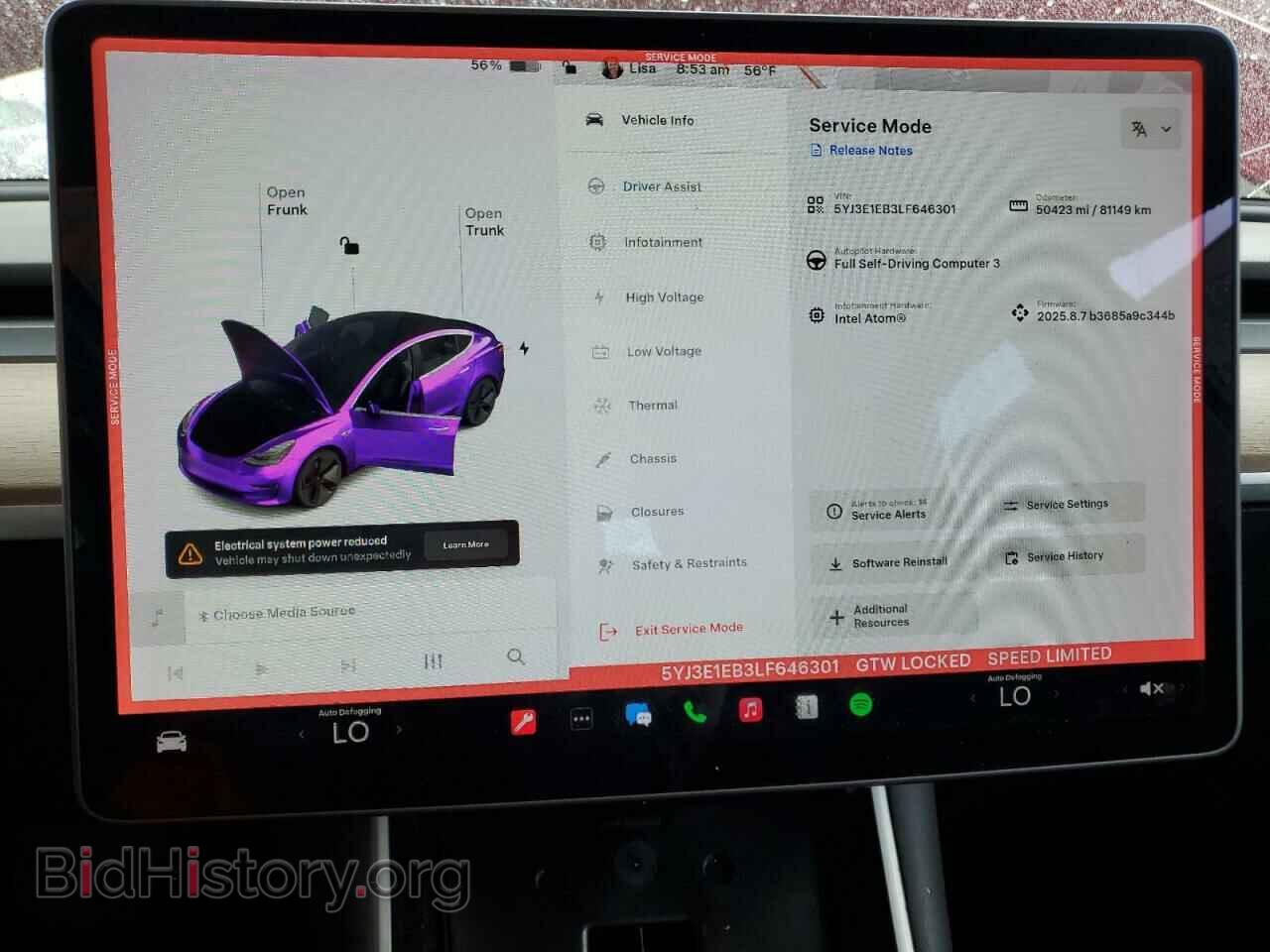 2020 TESLA MODEL 3 - VIN: 5YJ3E1EB3LF646301 - Photo 9
