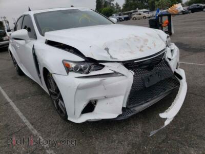 2015 Lexus IS IS 250, белый — VIN JTHBF1D2XF5045482, Copart