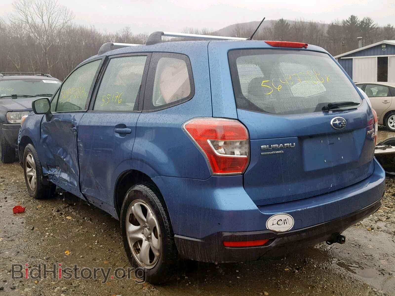 2015 SUBARU FORESTER - VIN: JF2SJAAC0FG565354 - Фото 3