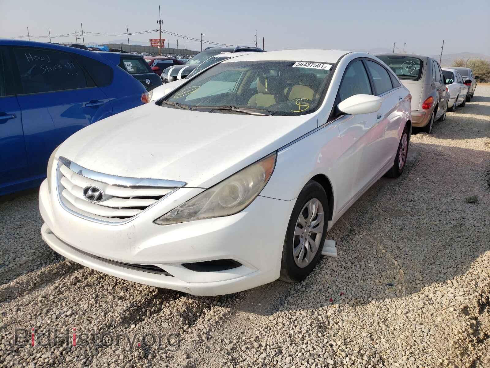 2012 HYUNDAI SONATA - VIN: 5NPEB4AC0CH347870 - Фото 2