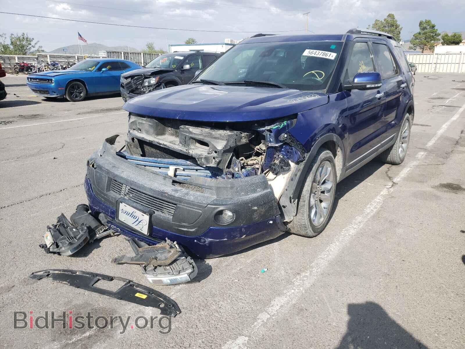 2013 FORD EXPLORER - VIN: 1FM5K7F80DGB26759 - Фото 2