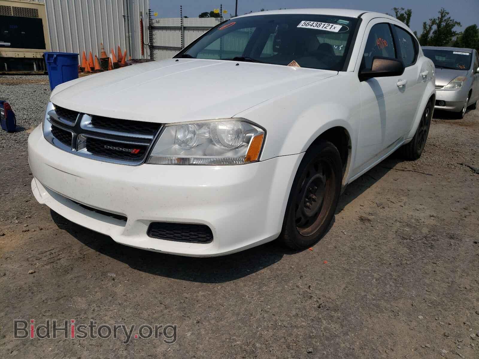 2014 DODGE AVENGER - VIN: 1C3CDZAB3EN222570 - Фото 2