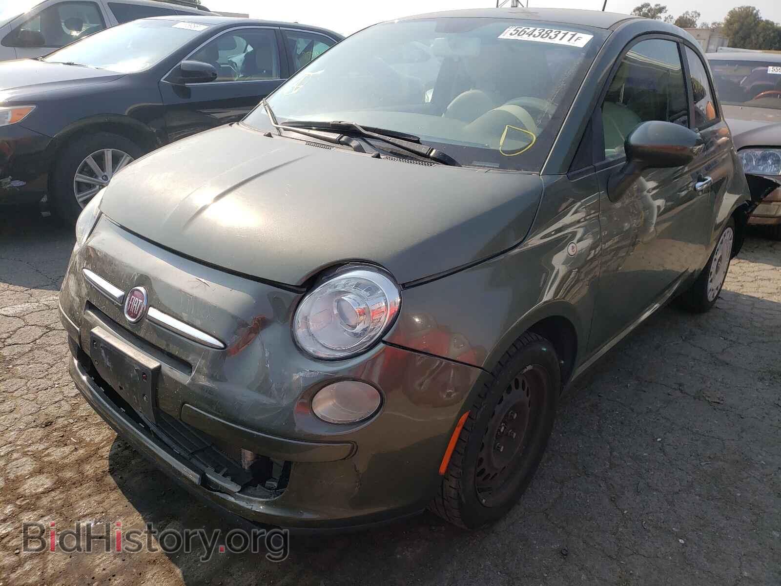 2012 FIAT 500 - VIN: 3C3CFFAR3CT206081 - Фото 2