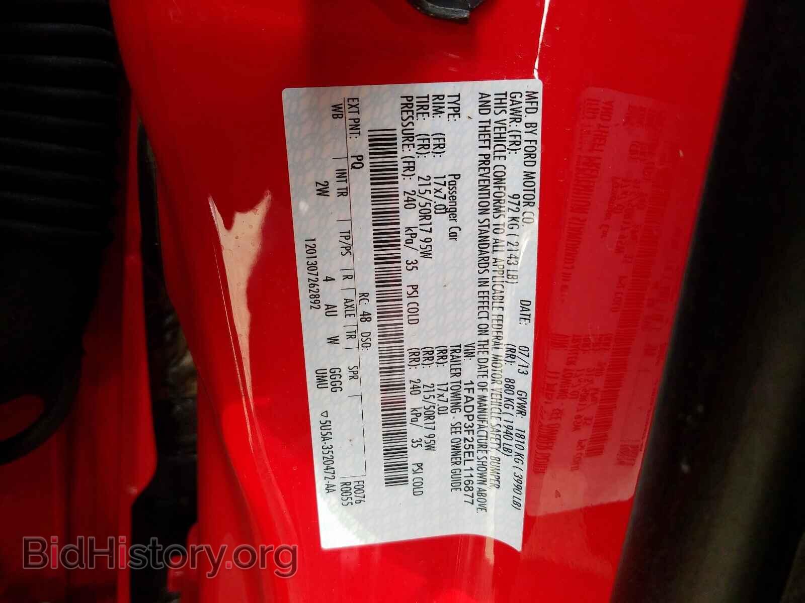 2014 FORD FOCUS SE - VIN: 1FADP3F25EL116877 - Photo 10