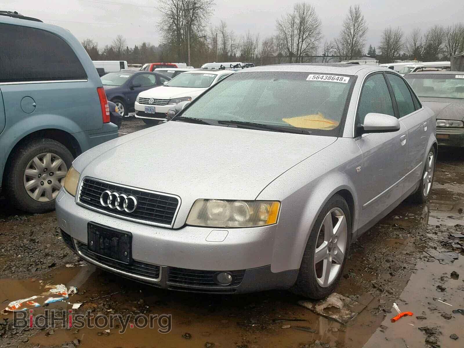 2002 AUDI A4 - VIN: WAULT68E02A137019 - Фото 2