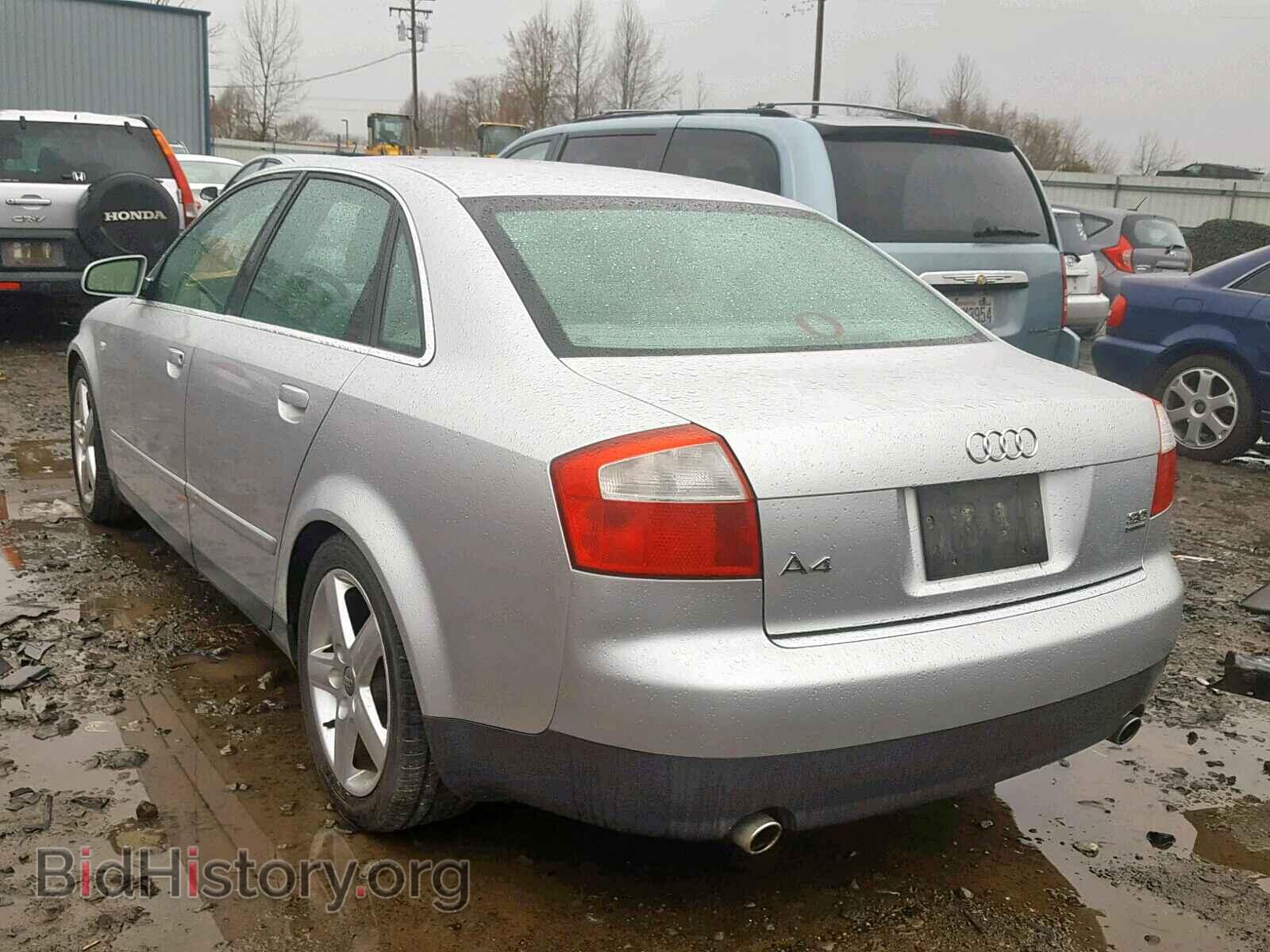 2002 AUDI A4 - VIN: WAULT68E02A137019 - Фото 3