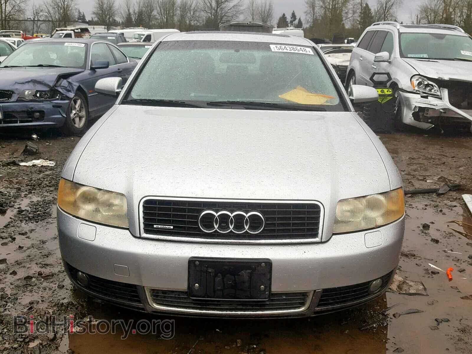2002 AUDI A4 - VIN: WAULT68E02A137019 - Фото 9