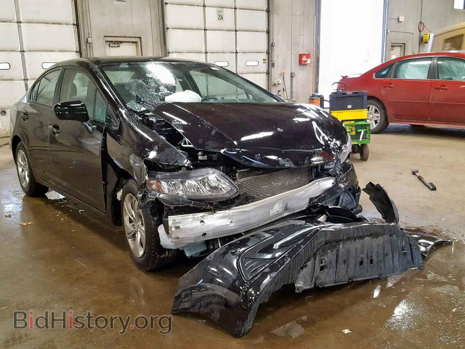 Фотография 19XFB2F57EE073660 - HONDA CIVIC LX 2014