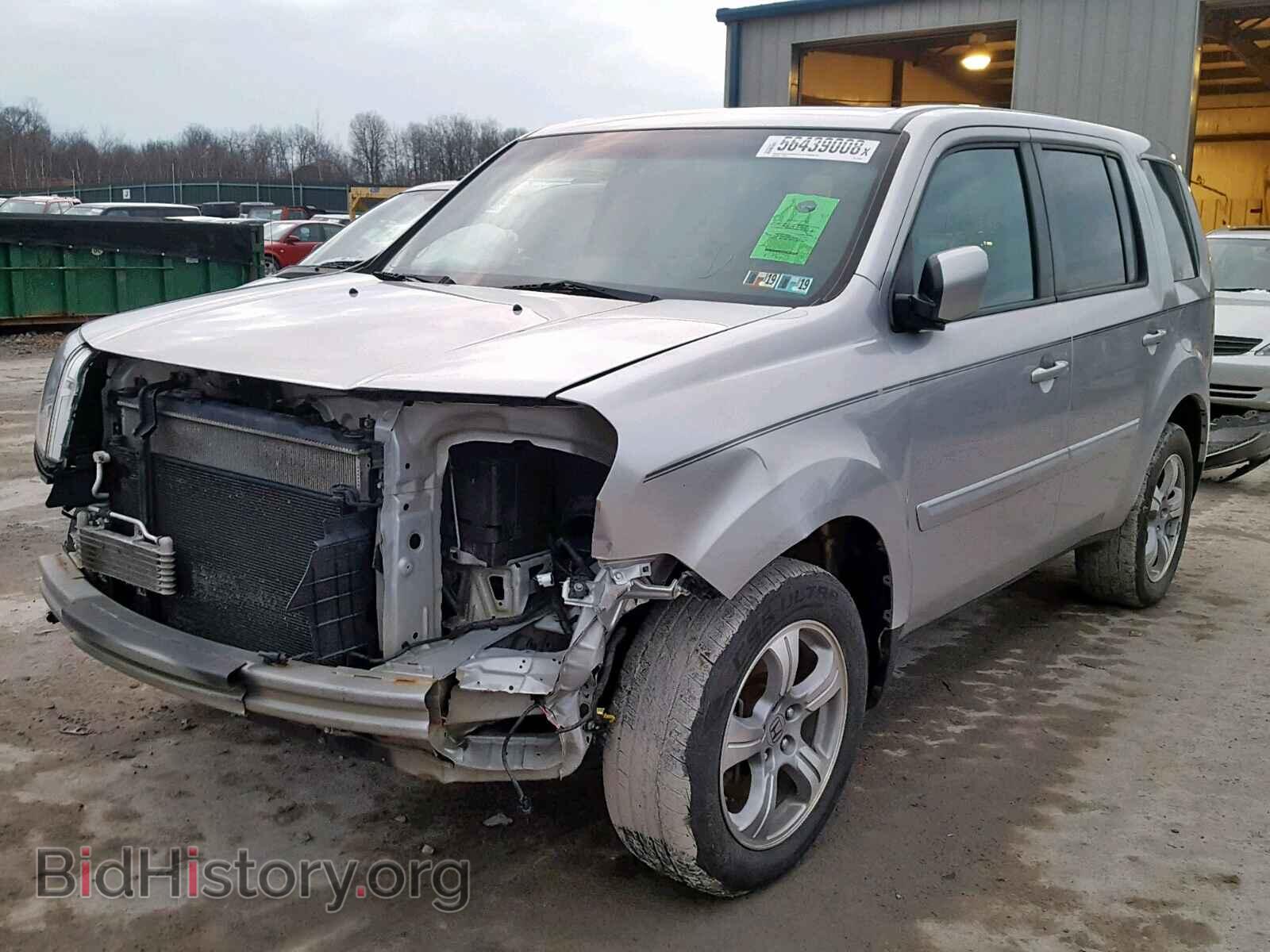 2014 HONDA PILOT EX - VIN: 5FNYF4H40EB033668 - Photo 2
