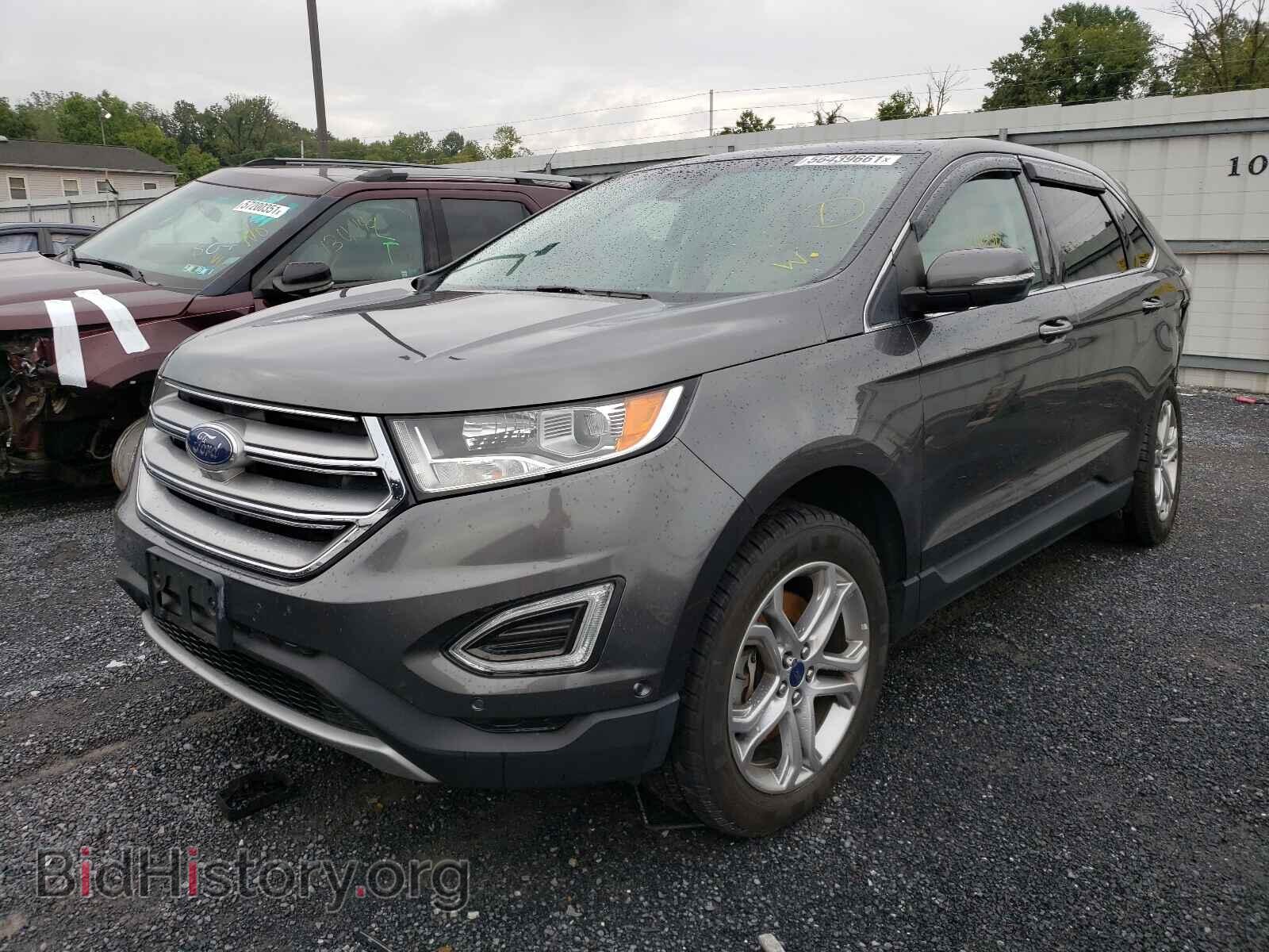 2015 FORD EDGE - VIN: 2FMPK4K91FBB49810 - Фото 2