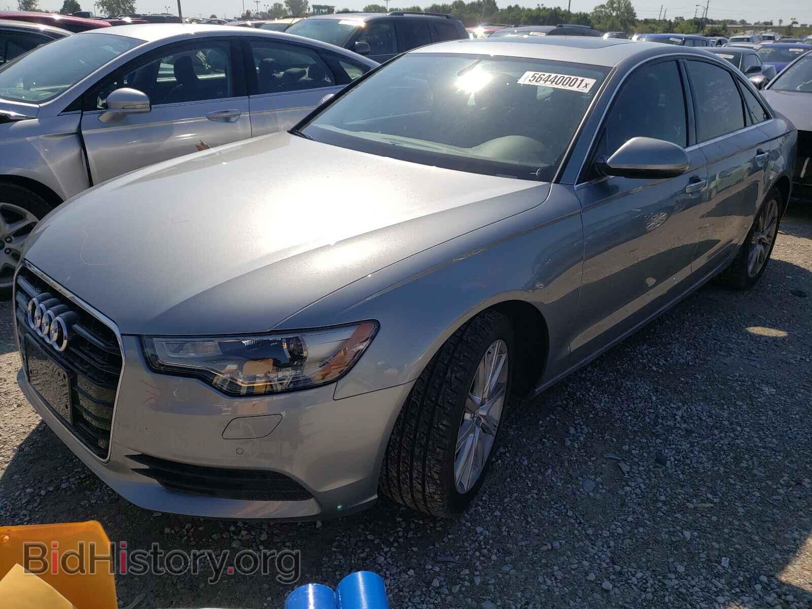 2013 AUDI A6 - VIN: WAUGFAFC6DN091804 - Фото 2