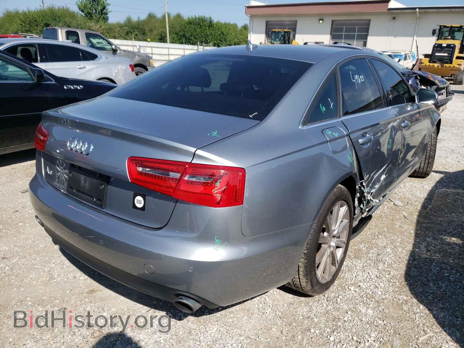 2013 AUDI A6 - VIN: WAUGFAFC6DN091804 - Фото 4