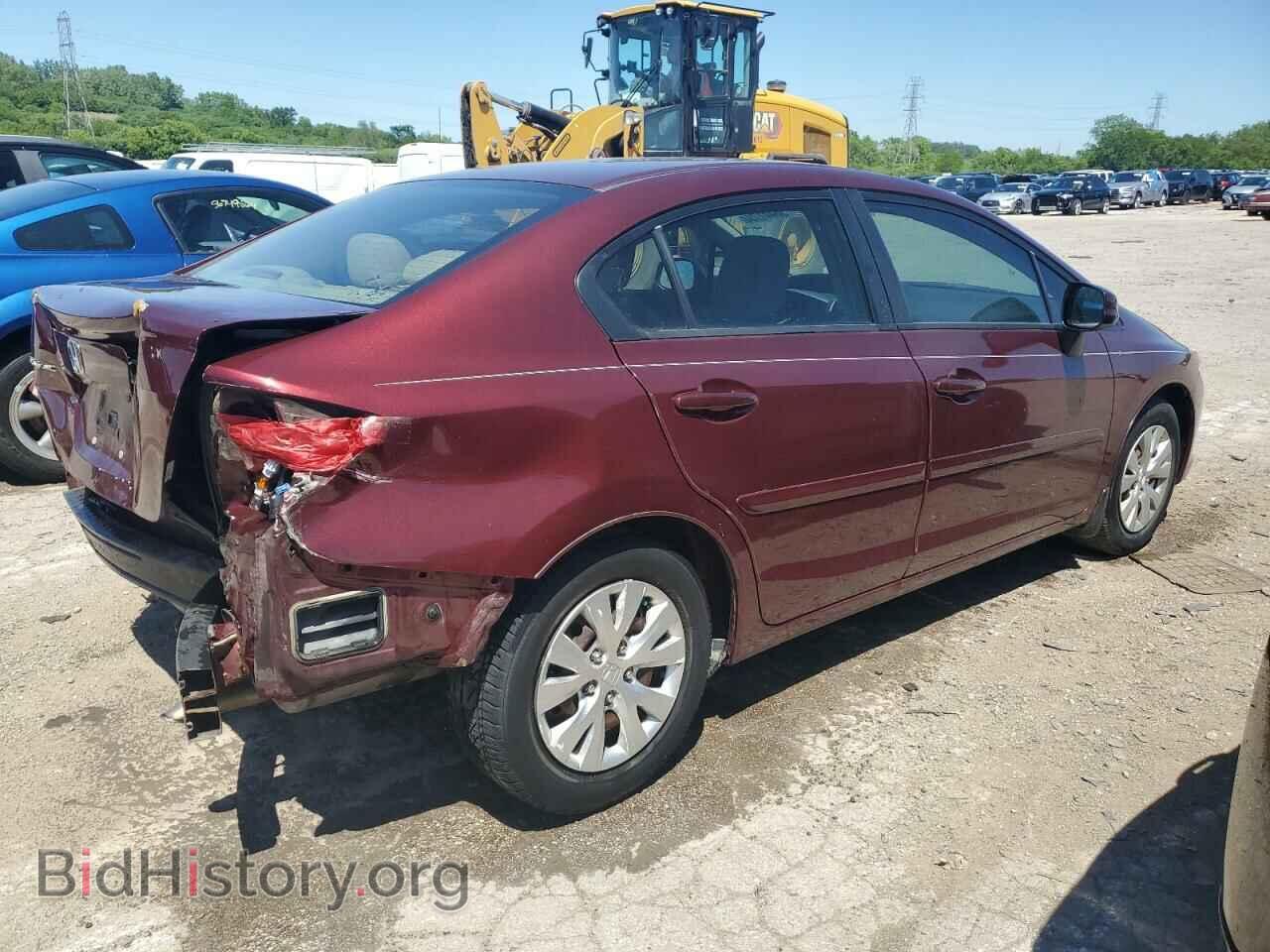 2012 HONDA CIVIC - VIN: 2HGFB2F55CH572721 - Фото 3