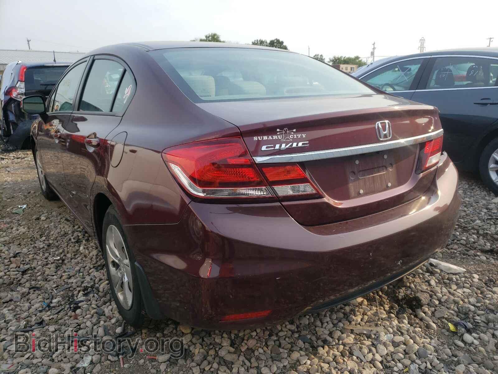 2013 HONDA CIVIC - VIN: 19XFB2F56DE100295 - Фото 3